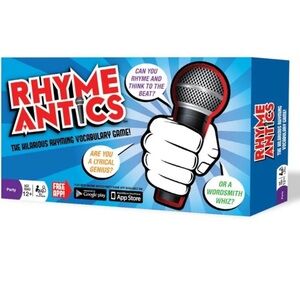 Rhyme Antics - Brand New Sealed in Box - The Hilarious Rhyming‎ Vocabulary Game